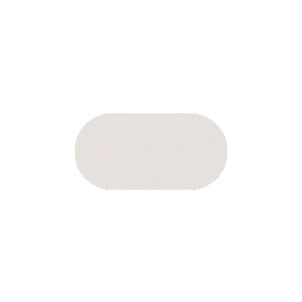 Fienza Pill Shaped Stone Top 900mm (No Taphole) Silica Free Sandstone Mist 514-166-SF