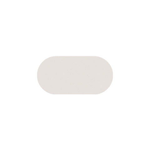 Fienza Pill Shaped Stone Top 900mm (No Taphole) Silica Free Sandstone Mist 514-166-SF