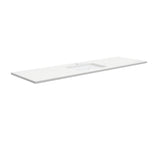 Fienza Sarah Roman Sand Undermount Vanity Top 1500mm (1 Taphole) Silica Free White SA1500-SF
