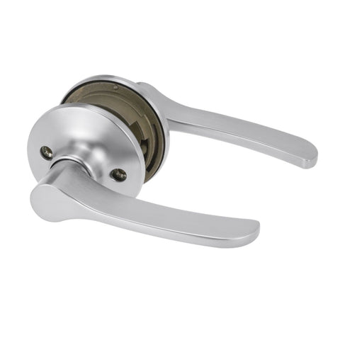 Lockwood Symmetry Vicinity Passage Lever set Satin Chrome Plate  7531SC