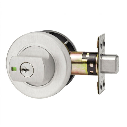 Lockwood Paradigm Deadbolt Round Rose Universal Pack Satin Chrome 005/B1LSCDP