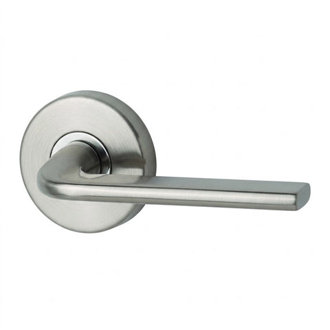 Lockwood Velocity Passage Set with L4 Lever Satin Chrome VEL1/L4SC