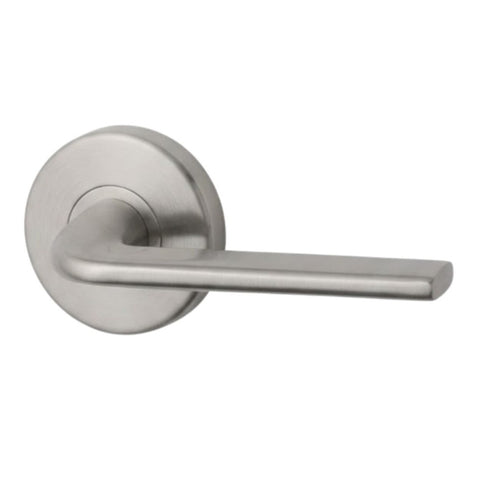 Lockwood Velocity Dummy Half Set with L4 Lever Satin Chrome VEL3/L4SC