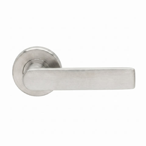 Lockwood Velocity 55 mm Round Passage Set with L3 Lever Satin Chrome VSR1/L3SC