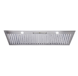 Schweigen Silent BBQ Undermount Rangehood Twin Motor 5000M3/Hr 120cm Stainless Steel CLUM212SE2