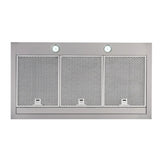 Schweigen Silent Inline Motor Canopy Rangehood 1600M3/Hr 90cm Stainless Steel DS3131-R2SINL