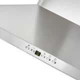 Schweigen Silent Inline Motor Canopy Rangehood 1600M3/Hr 90cm Stainless Steel WM2190SINL