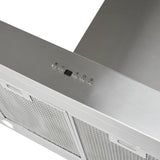 Schweigen Silent Inline Motor Canopy Rangehood 1600M3/Hr 120cm Stainless Steel DS3170-12SINL