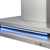 Schweigen Silent Inline Motor Canopy Rangehood 1600M3/Hr 90cm Stainless Steel DS3131-R2SINL