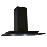 Schweigen Silent Inline Motor Canopy Rangehood 1600M3/Hr 90cm Black DS3131-R2BSINL