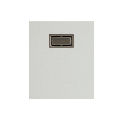 Seima Oros 620 Apron Front Sink 1 Bowl 620x500mm (3 Taphole) White 191985