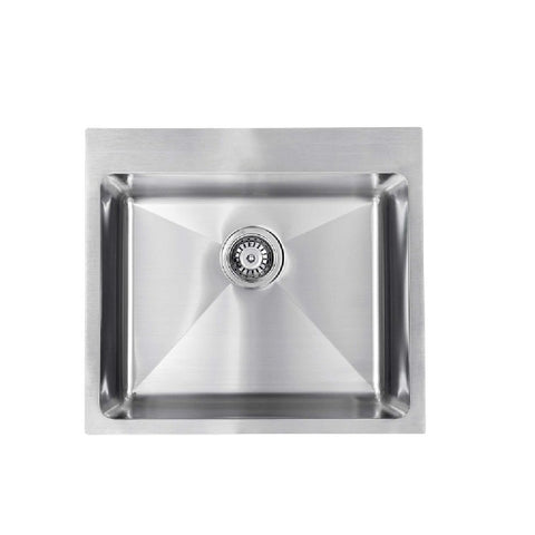 Seima Sink Kubic 550 Single Bowl 550x500mm Abovemount (No taphole) Stainless Steel 191658