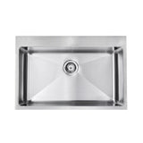 Seima Sink Kubic 750 Single Bowl 750x500mm Abovemount (No taphole) Stainless Steel 191661