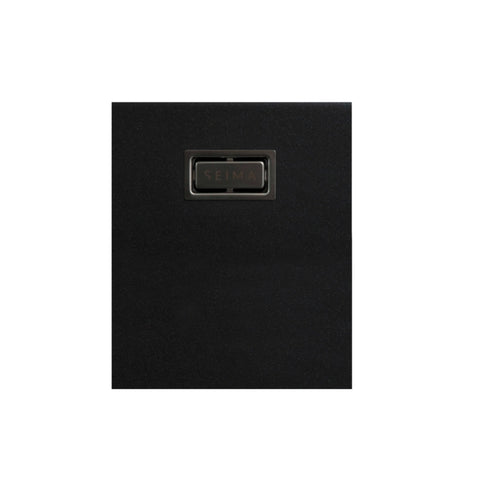 Seima Oros 620 Apron Front Sink 1 Bowl 620x500mm (3 Taphole) Black 191988