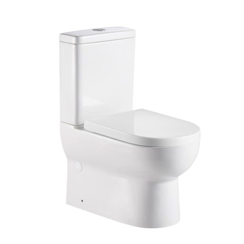 Seima Chios Wall Faced Toilet Suite Gloss White 192640