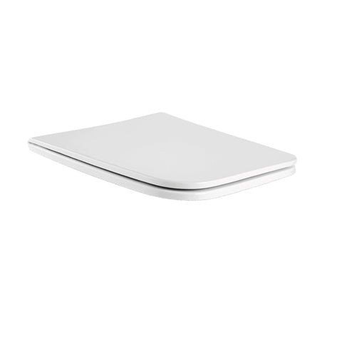 Seima Square Flat Toilet Seat (Suit Plati Wall Hung) White 192315