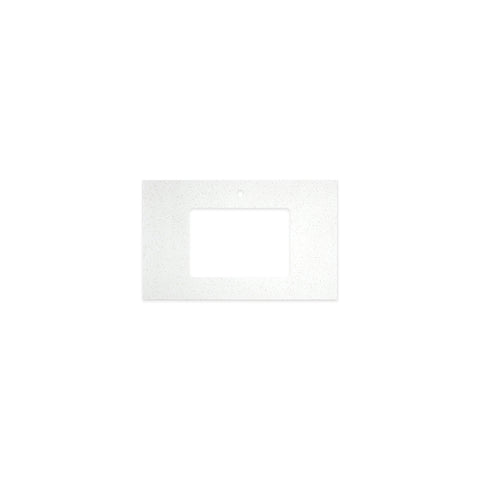Fienza Solid Surface Benchtop 750mm w/ Undermount Basin Hole (1 Taphole) Snowflake 531-114