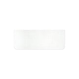 Fienza Curved Solid Surface Benchtop 1200mm (No Taphole) Snowflake 531-163