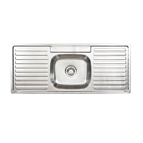 Seima Sink Acero 012 Single Bowl 1200x500mm Abovemount (No taphole) Stainless Steel 191844