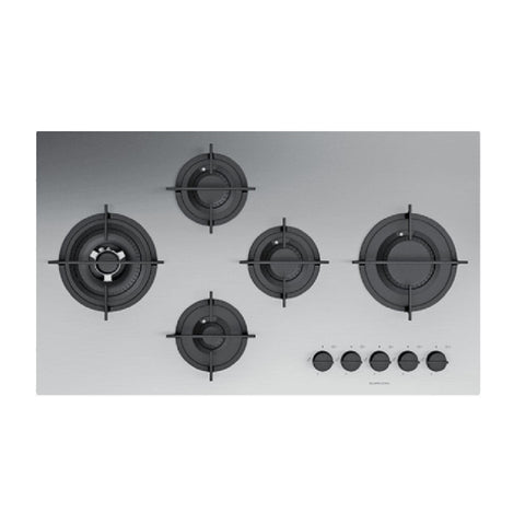 Abey Barazza Cookop 86cm Mood 5 Burner Hob Stainless Steel 1PMD95