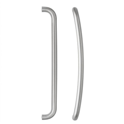 Lockwood 192 Entrance Handles with 600 mm Centres Satin Stainless Steel 192X600SSS