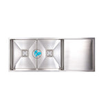 Seima Sink Tetra 1150 Double Bowl 1150x450mm Abovemount/Undermount Stainless Steel (No taphole) 192035