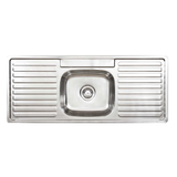 Seima Sink Acero 012 Single Bowl 1200x500mm Abovemount (3 taphole) Stainless Steel 191604