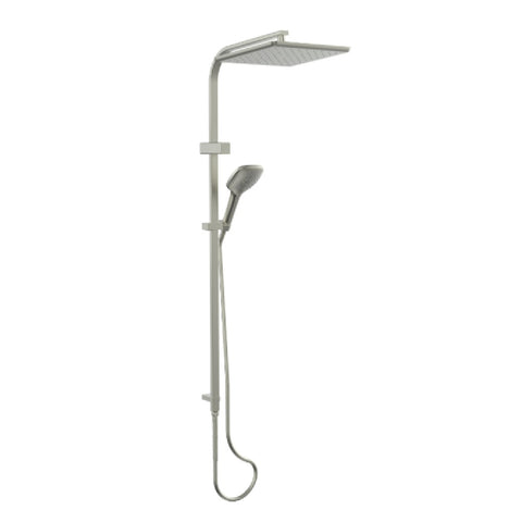 Greens Skyla Airflo Twin Rail Shower PVD Brushed Nickel 18690BN