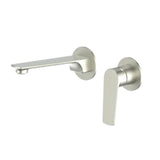 Greens Novi Wall Basin Mixer PVD Brushed Nickel LF24203520BN