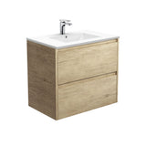 Fienza Dolce Amato Wall Hung Vanity (1 Taphole) 750mm Scandi Oak TCL75BS
