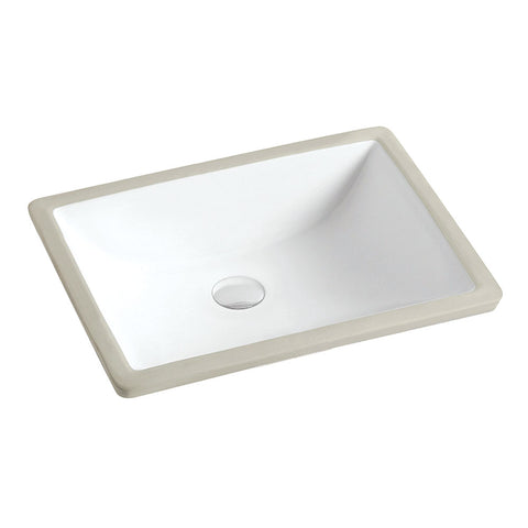 Fienza Sarah Undermount Basin 465x345mm (Incl. Undermount Cut & Polish) Gloss White TR4070-UM