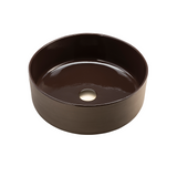 Oliveri Terzofoco Circular Counter Top Basin 420mm Earth TZ0209NE