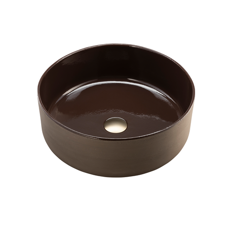 Oliveri Terzofoco Circular Counter Top Basin 420mm Earth TZ0209NE