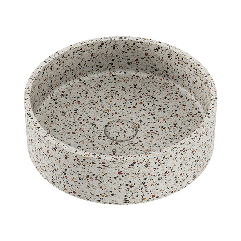 Fienza Jada Round Above Counter Basin 390x390mm Terrazzo RB199TZ