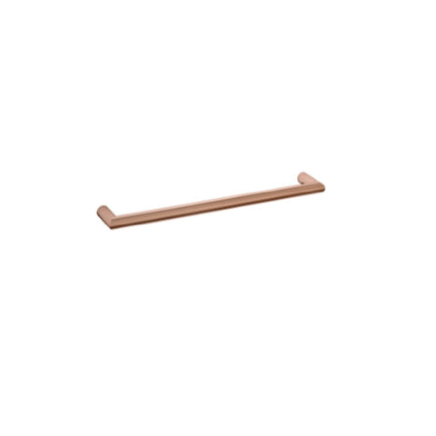 Thermogroup Thermorail Round Single Rail 632x32x100mm 18Watts - Rose Gold - Includes Transformer DSR6RG