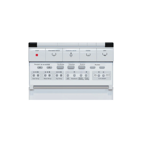 Throne Luxury Throne King Toilet Bidet (P-TRAP) White KING-CER-P