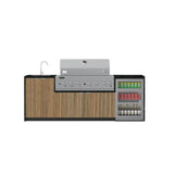 Euro Alfresco Outdoor Kitchen Tia Pre-design range 2535mm long with Stainless Steel Appliances (Free Assembly, Check & Measure*)