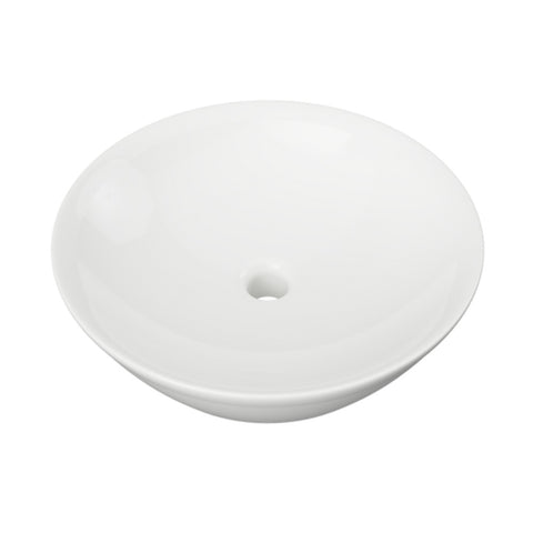 Timberline Jupiter Topmount Basin 450mm Gloss White JUP-BS-450-WG-S