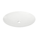 Timberline Feather Topmount Basin 510mm Gloss White FEA-BS-500-WG-S