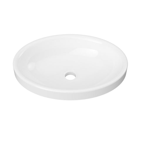 Timberline Coast Topmount Basin 495mm Gloss White COA-BS-495-WG-U