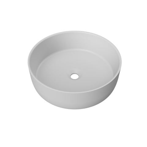 Timberline Allure Topmount Basin 360mm Light Matte Grey ALL-BS-360-LGM-U