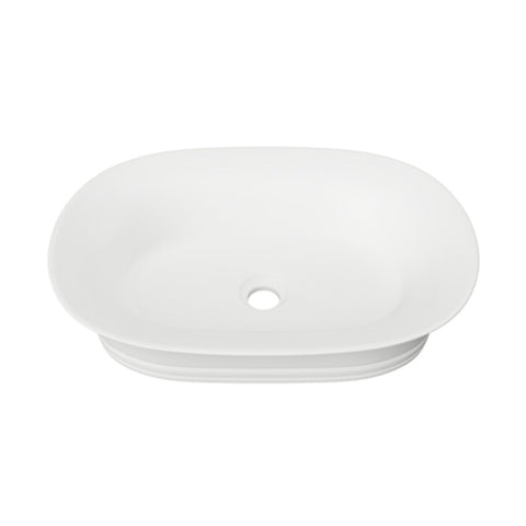 Timberline Bonnie Topmount Basin 560mm Matte White BON-BS-560-WM-U