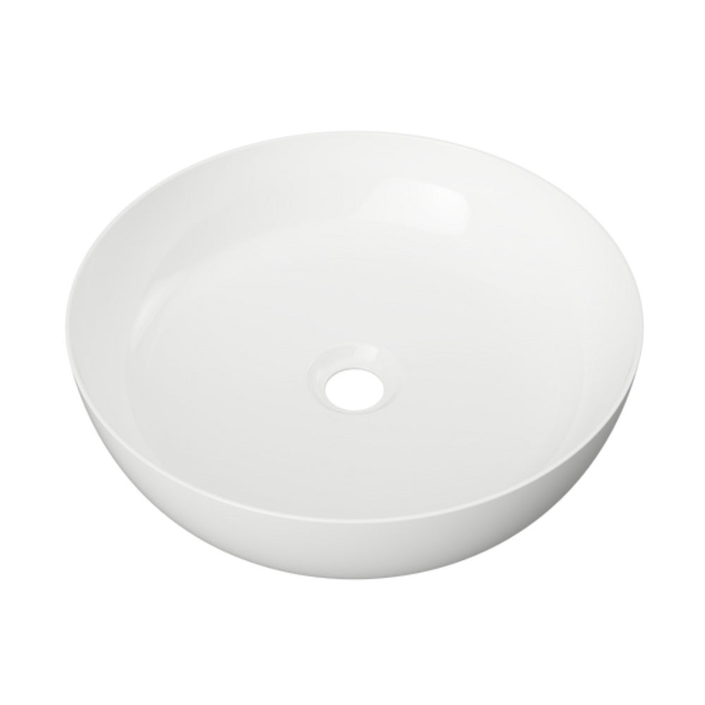 Timberline Chase Topmount Basin 400mm Gloss White CHA-BS-400-WG-S