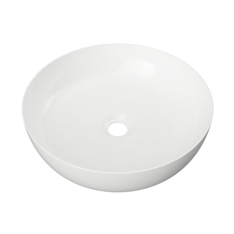 Timberline Chase Topmount Basin 400mm Gloss White CHA-BS-400-WG-S