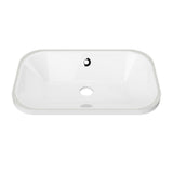 Timberline Bodhi Undermount Basin 540mm Gloss White BOD-BS-540-WG-U
