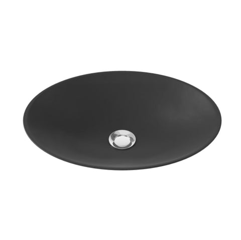 Timberline Feather Topmount Basin 510mm Matte Black FEA-BS-500-BKM-U