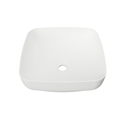 Timberline Addison Topmount Basin 400mm Gloss White ADD-BS-400-WG-S