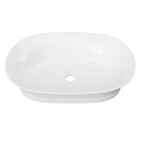 Timberline Bonnie Topmount Basin 560mm Gloss White BON-BS-560-WG-S