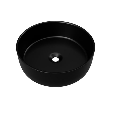 Timberline Allure Topmount Basin 360mm Matte Black ALL-BS-360-BKM-U