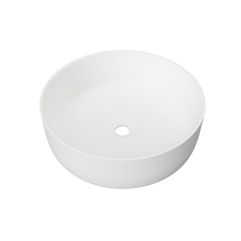 Timberline Allure Topmount Basin 360mm Matte White ALL-BS-360-WM-U